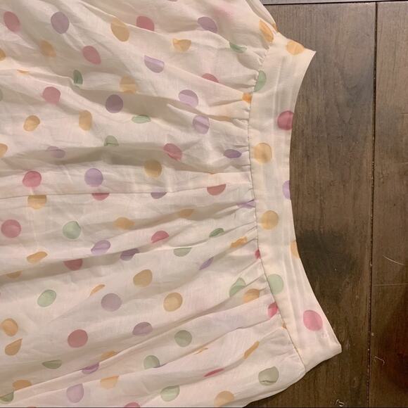 Rare ASOS rainbow skirt cream - Picture 2 of 6